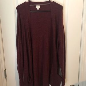 A new day Maroon sweater